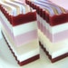 Candy Cane Ruffle Soap