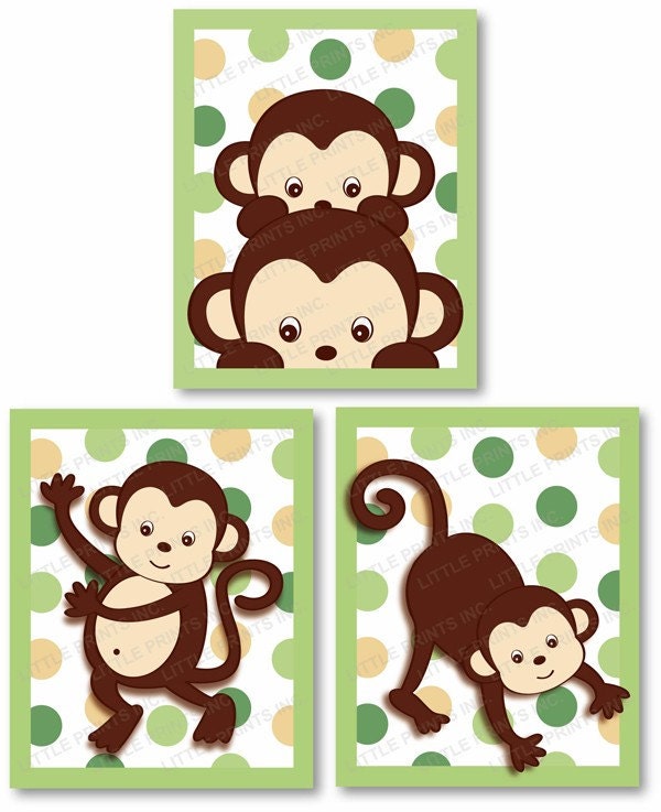 monkey clip art etsy - photo #38