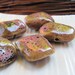 Large Pink Rectangle Ceramic Beads x 5 (21mm x 28mm)