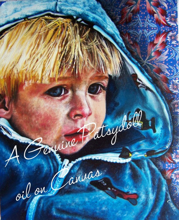 Little Boy Blue Oil Painting