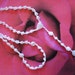 White Rosary - All Cotton Thread Lace Crochet - 5 Decades - Baptism - First Holy Communion