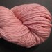Hand Spun and Naturally Hand Dyed Corriedale Wool Yarn - Pink Cabbage