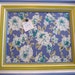Blue and Green Floral Magnetic Board