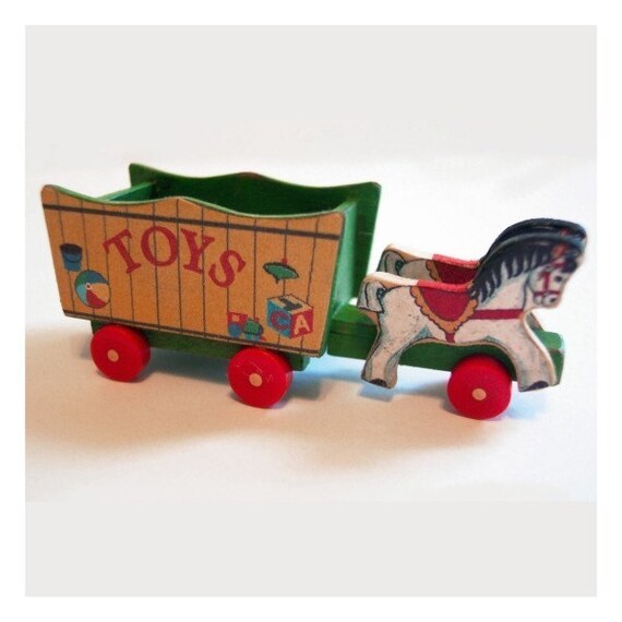 Dollhouse Miniature Horse Toy Box KIT