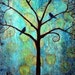 Twilight Tree of Life Large Art Print