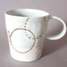 porcelain cup with translucent bottom