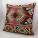 Decorative pillow Southwestern Geometric Rust Blue Beige Black