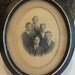 Antique Photo Oval Framed Brothers