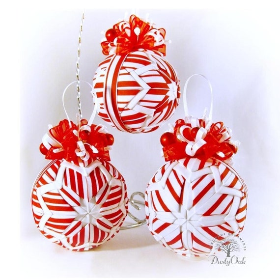 candy cane stripes peppermint christmas ornaments candy cane stripes peppermint christmas ornaments