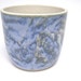 planter Ceramic cactus bonsai planter pot stoneware succulent pot blue herb planter 4 1/2 x 4 Erp 19 Free shipping