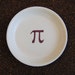 Purple Pi Pie Plate - Stoneware Pottery Teacher or Geek Gift