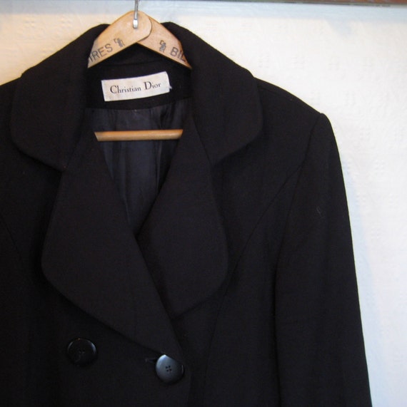 vintage 1950s Christian Dior coat