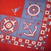 Super Sailor Style in a vintage Red Cotton Scarf