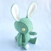 Plush Art Doll - Clover the Easter Bunny