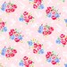 1 yard---Bouquet in Pink, Pam Kitty Morning, Lakehouse Dry Goods