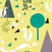SALE---1 yard---Outfoxed in Outwitted, Outfoxed, Lizzy House, Andover Fabrics