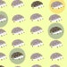 SALE---1 yard---Hedgehogs in Outwitted, Outfoxed, Lizzy House, Andover Fabrics
