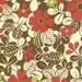 SALE---1 yard---Flower in Ivory, Freebird by Momo, Moda Fabrics