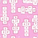 SALE--1 yard---Hopscotch in Lilac, Children at Play, Sarah Jane, Michael Miller Fabrics