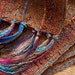 handwoven scarf golden brown lightweight
