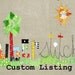 CUSTOM LISTING FOR randomacts101