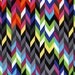 Timeless Treasures Knitting Stripes Multi - 1/2 Yard