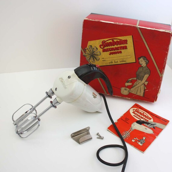 Sunbeam Mixmaster Junior in Original Box c. 1952