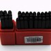 36Pc. 3/32" (2.5mm) Letter & Number Metal Stamping Set