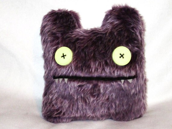 button eyes plush