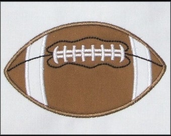 INSTANT DOWNLOAD Football Applique designs 3 sizes