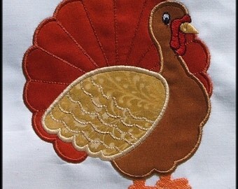 INSTANT DOWNLOAD Turkey Applique designs