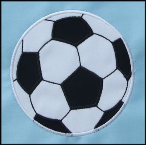 INSTANT DOWNLOAD Soccer Ball Applique designs