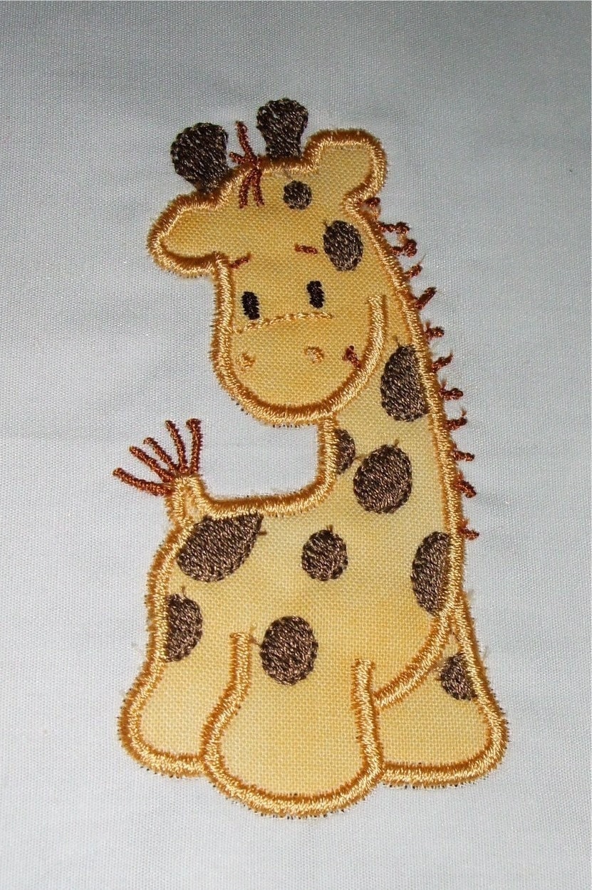 Giraffe Machine Embroidery Designs | Embroidery