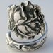 Sterling Silver Spoon Ring Size 6.5 Bridal Rose Alvin
