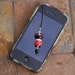 iphone smartphone Mickey Minnie Mouse Style Disney Inspired Lampwork Rhinestones Cell Phone Charm DeSIGNeR SRA