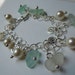 Genuine Pastel Sea Glass Bracelet Beach Glass Seaglass Bracelet