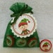 Hershey Kiss Favor Kit, Christmas Elf, set of 10