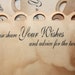 Wishing Tree Escort Card Please Share Your Wishes
