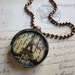 Eiffel Tower Pendant Necklace on Copper Ball Chain, Sale
