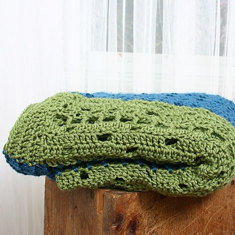 Modern Baby Boy Afghan Pattern