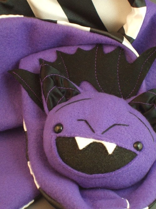 pink bat stuffed animal