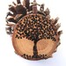 RESERVED Tree of Life Necklace Wooden Pendant Wood Burned Tree Reclaimed Oak Branch Wood jewelry by Hendywood