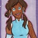Korra ACEO Card
