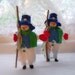 Felt Christmas Ornament - Snowman Art Doll - Holiday ornament
