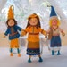 Felt Art Doll - Hanging Ornament - Christmas Celebration - Christmas Decoration