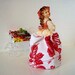 Victorian Paper and cloth doll Party Favor