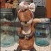 Primitive Country Decor Fox Doll folk art