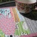 Scrappy Flea Market Fancy Table Mat Runner Strawberry Applique