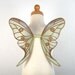Fairy Wings - Baby Luna Moth in Green - Terrific for fairy costume, fairy photography, or wedding - Green fairy wings