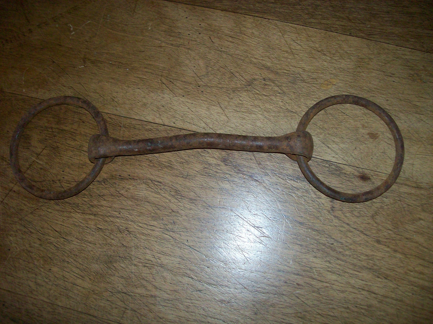 Antique Horse Bits Two Hand Iron Bits